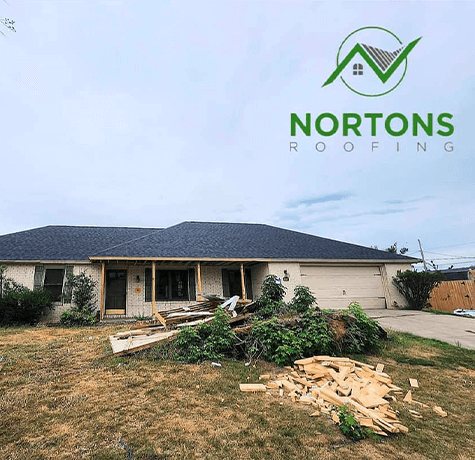 Metal roof installation on a commercial building in Northwest Arkansas